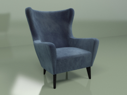 Sillón Elsa (azul oscuro)