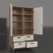 modèle 3D Armoire ouverte TUNE HS (WHTHCA) - preview