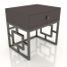 3d model Bedside cabinet (Dark) - preview