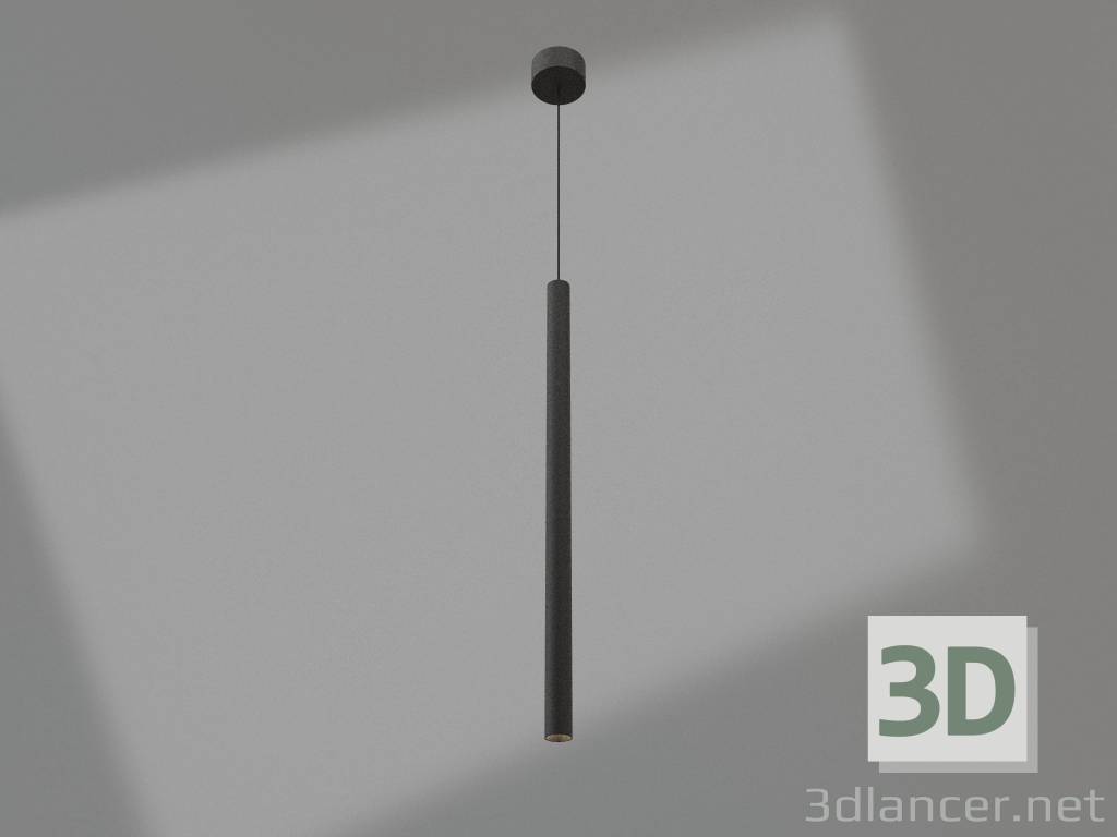 3d model Lamp SP-PIPE-HANG-L600-R30-9W Day4000 (BK, 24 deg, 230V) - preview