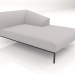 3d model Chaise longue 180 right - preview