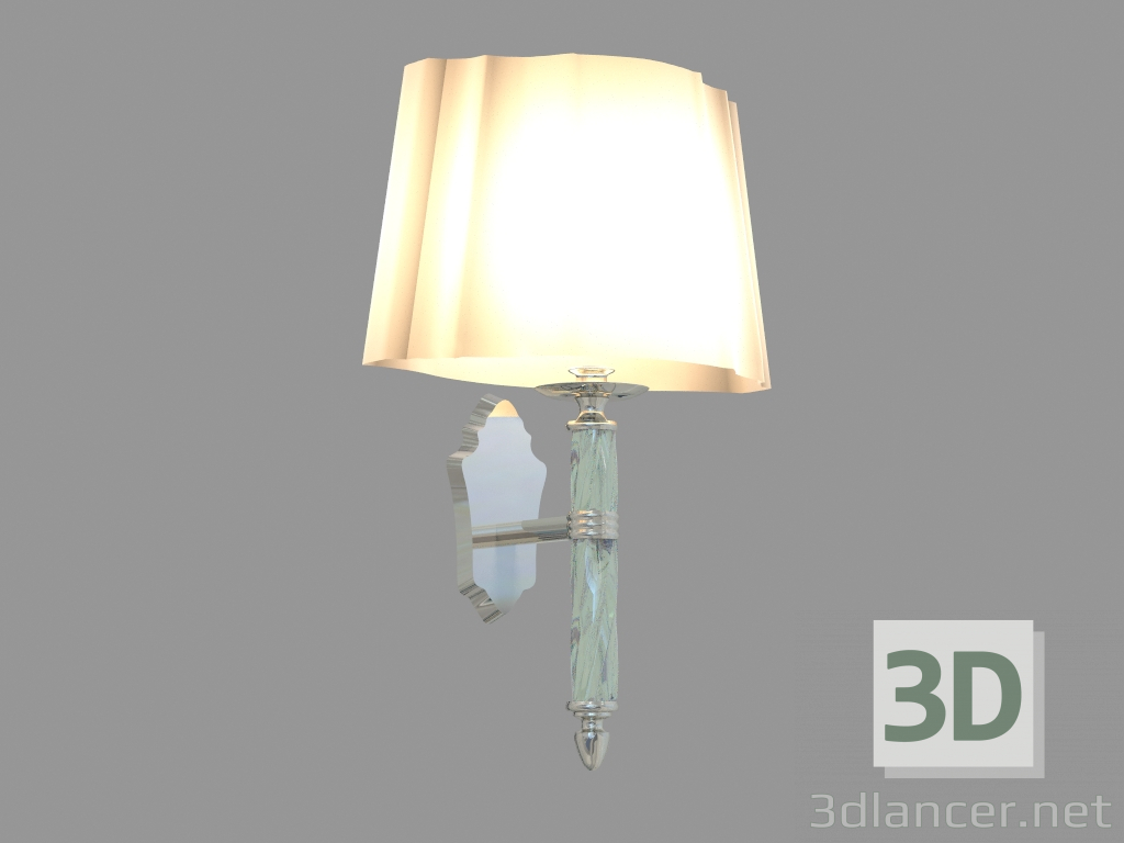 3d model Sujetador para baño de luz de la luna - vista previa