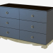 3d model Chest of drawers (FB.BST.VR.3) - preview