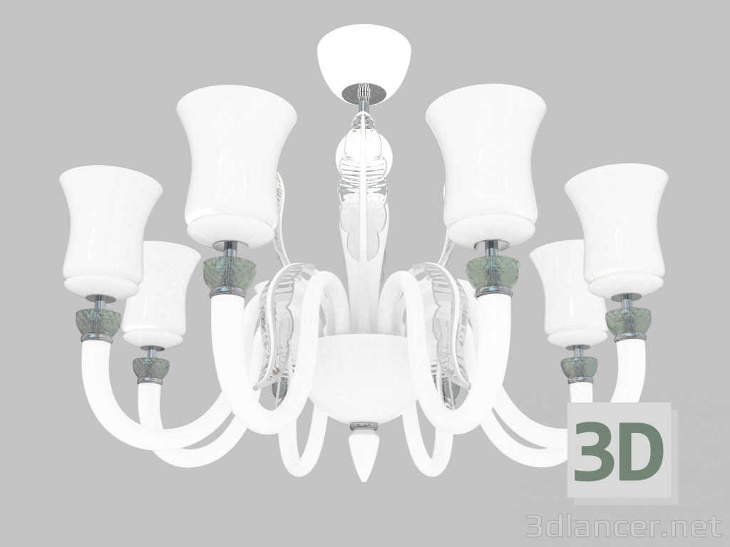 Modelo 3d Pétala de lustre (804080) - preview