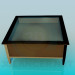 3d model Coffee table with drawers - preview