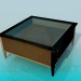 3d model Coffee table with drawers - preview