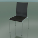 3d model 4-leg high back chair with leather upholstery (104) - preview