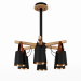 3d Modern Nordic Drop Down Pendant Chandelier 6 model buy - render