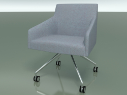 Fauteuil 2708 (sur roulettes, avec revêtement en tissu, LU1)