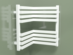 Incorner heated towel rail (WGQIN046035-SX, 465х350 mm)