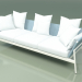 3d model Sofa 003 (Metal Milk, Batyline Sky) - preview