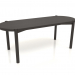 3d model Coffee table JT 053 (rounded end) (1215x466x454, wood brown dark) - preview