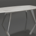 3d model Folding table Ramses 180-250 (white marble-chrome) - preview