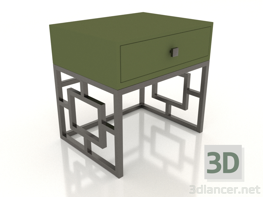 modello 3D Comodino (Arabesco) - anteprima