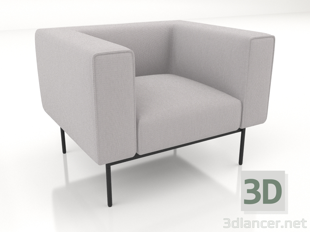 modèle 3D Fauteuil - preview