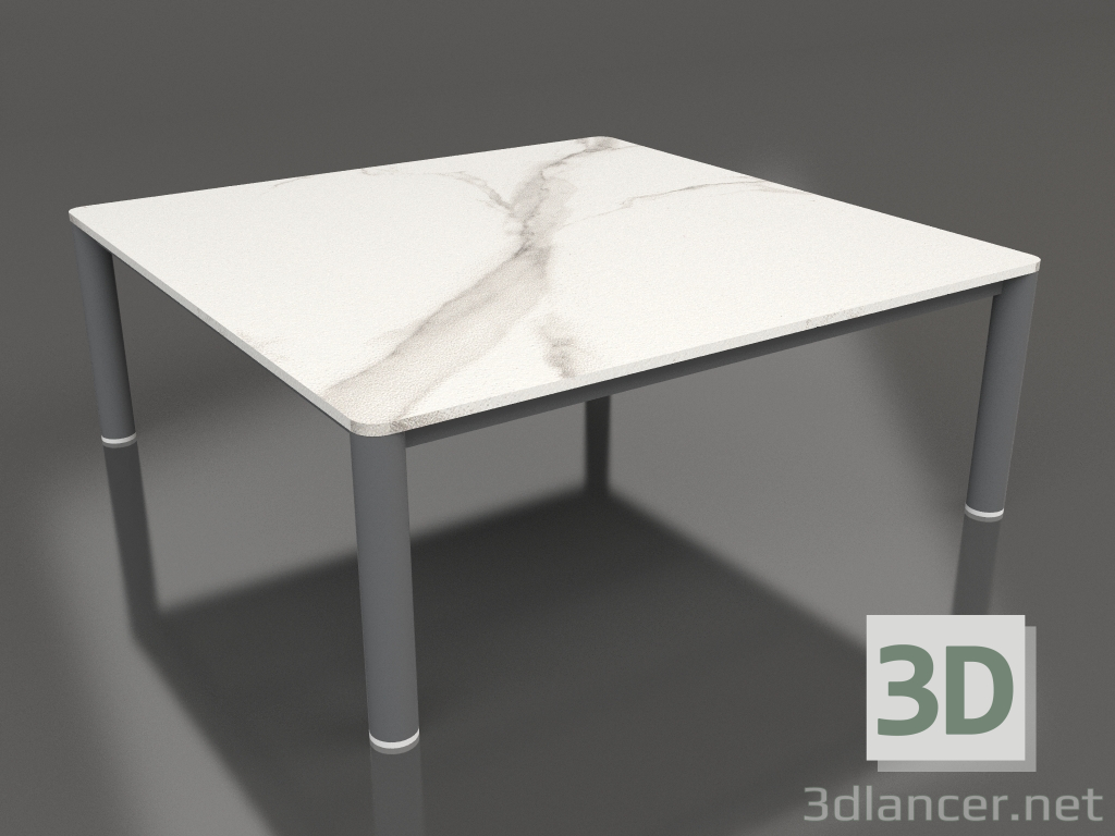 modèle 3D Table basse 94×94 (Anthracite, DEKTON Aura) - preview