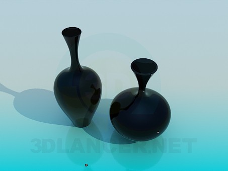 modèle 3D Vases - preview