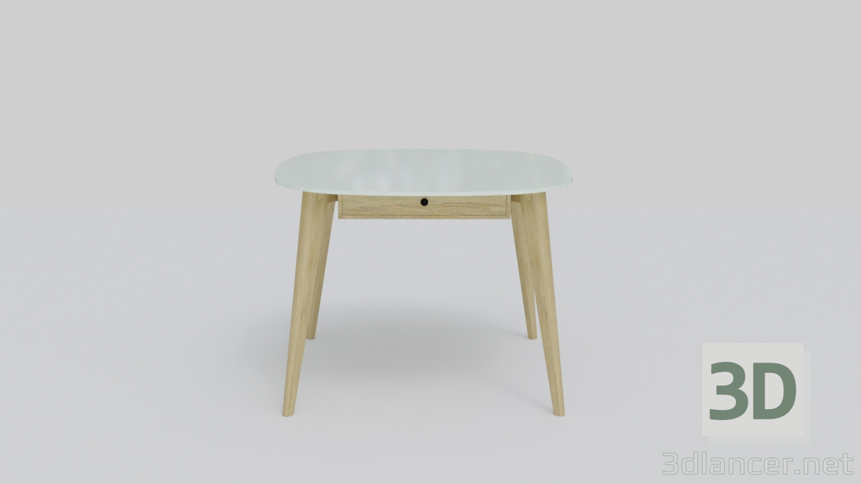 modèle 3D de Table de cuisine Clyde 14 BMS acheter - rendu