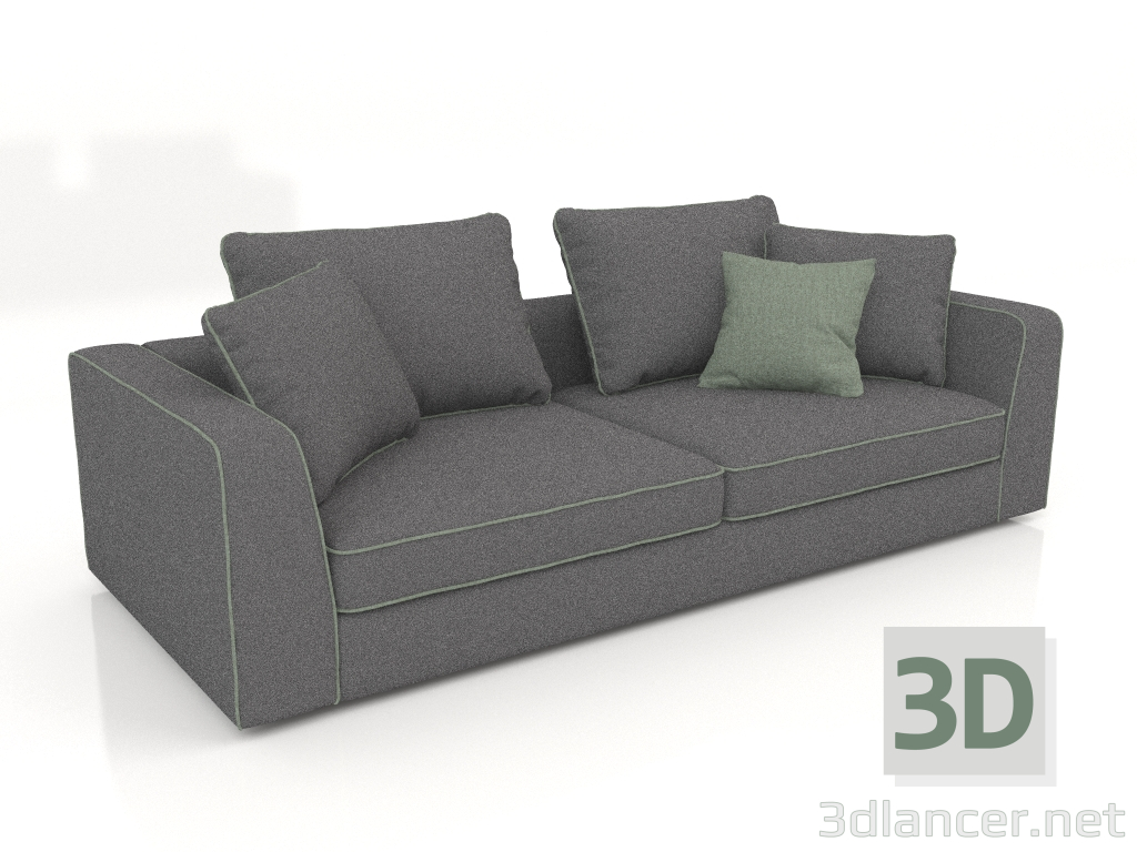 3d model Cartier sofa 2 (Galioano 03) - preview