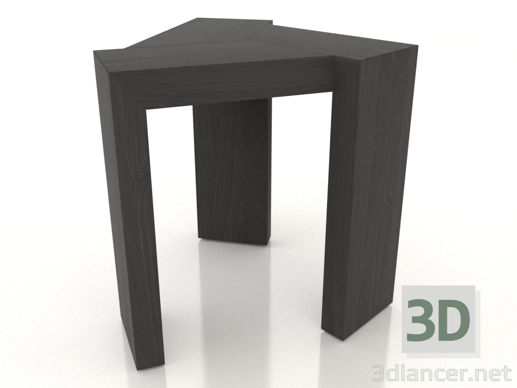modèle 3D Table basse YORIK (foncée) - preview modèle 3D Table basse YORIK (foncée) - preview
