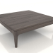 Modelo 3d Mesa de centro baixa FARGO 800x800x250 mm (carvalho escuro) - preview