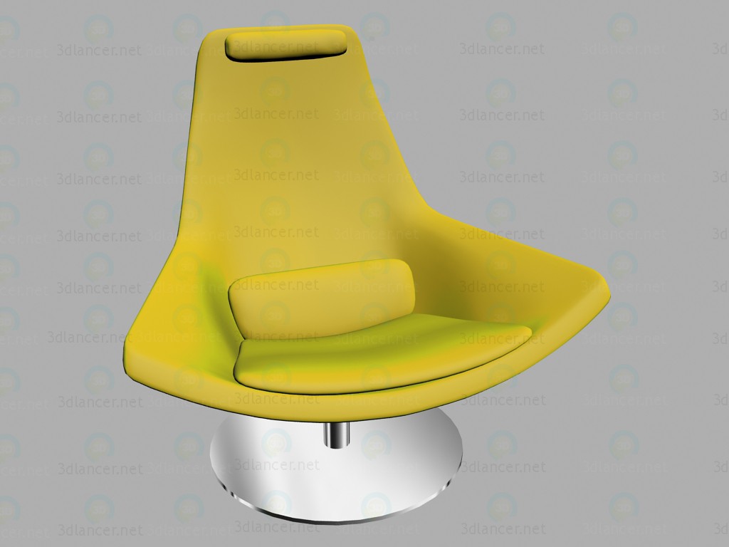 3d model Sillón ME100 - vista previa