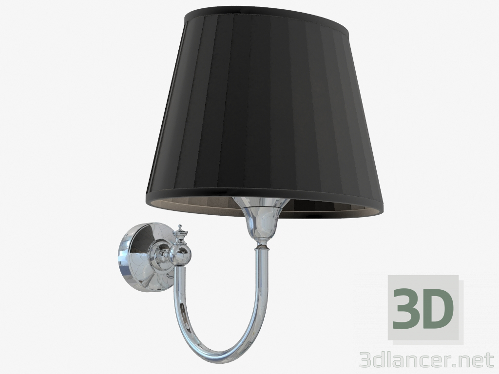 Modelo 3d Bra para casa de banho Noir - preview