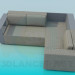 3D Modell Ecksofa - Vorschau