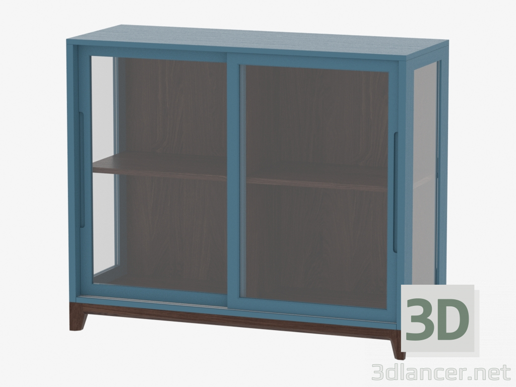 Modelo 3d Vitrine baixo CASE (IDC027005018) - preview