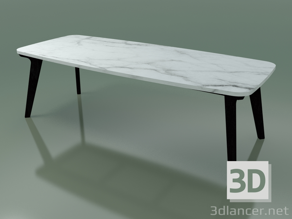 3d модель Стол обеденный (233, Marble, Black) – превью