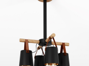 Modern Nordic Drop Down Pendant Chandelier 4