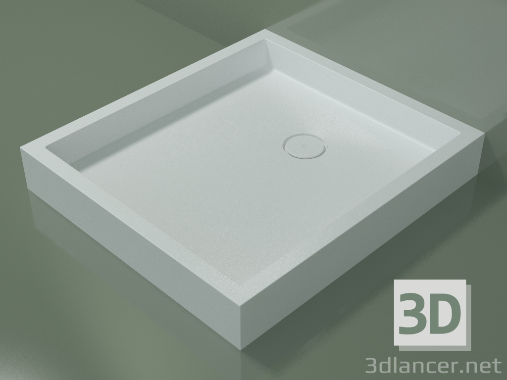 3d model Shower tray Alto (30UA0140, Glacier White C01, 90x100 cm) - preview