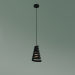 3d model Pendant lamp 50058-1 (black) - preview