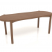 3D Modell Couchtisch JT 053 (gerundetes Ende) (1215x466x454, Holzbraun hell) - Vorschau