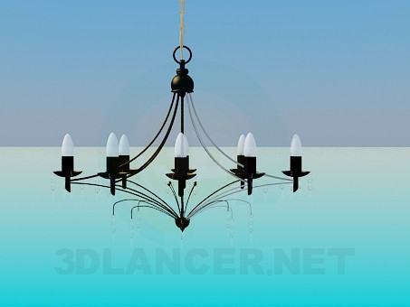 Modelo 3d Candelabro - preview