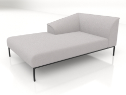 Chaise longue 180 izquierda