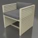 3d model Armchair (Gold) - preview