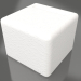 3d model Taburete (blanco) - vista previa