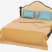 Modelo 3d Cama de casal - preview