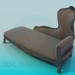 3d model Sofá antiguo - vista previa