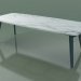 Modelo 3d Mesa de jantar (233, Mármore, Azul) - preview