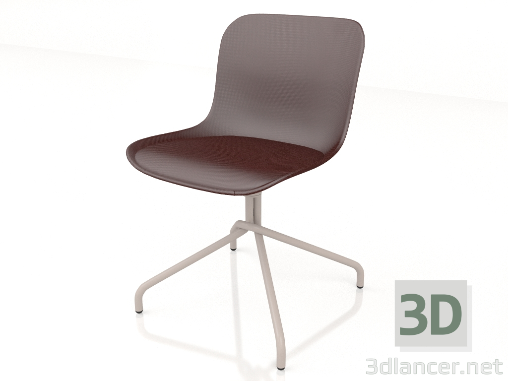 modello 3D Sedia Baltic 2 Classic BLK4P13 - anteprima