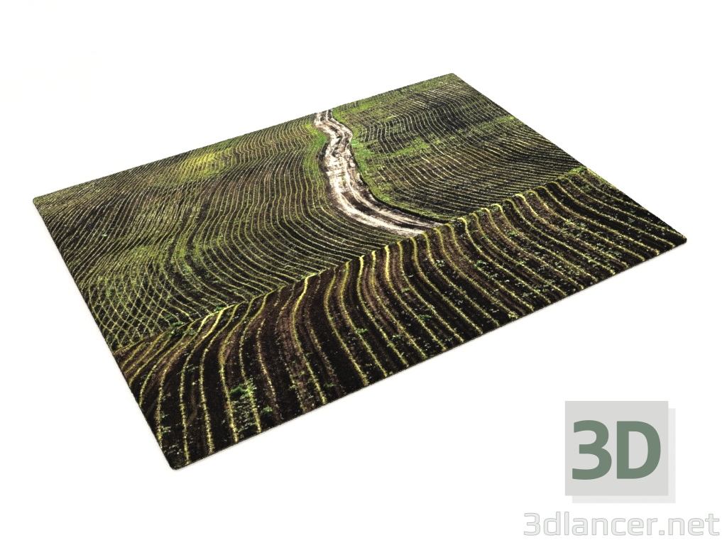 3d model Carpet 2400x3200 mm - preview