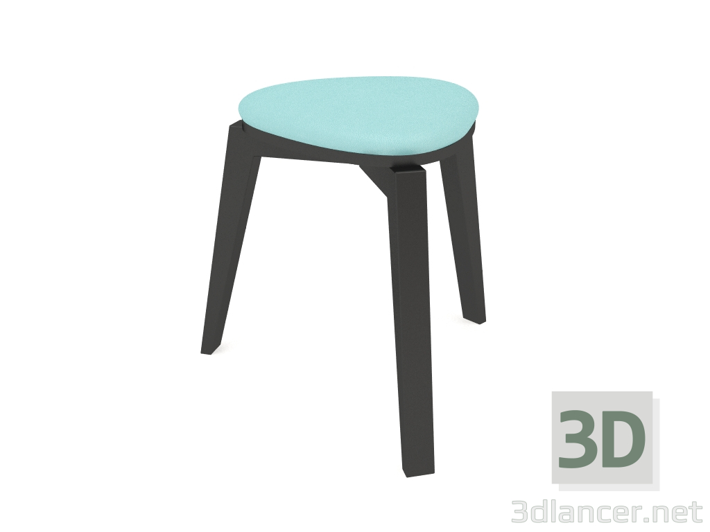 3d model Triple stool (option 8) - preview