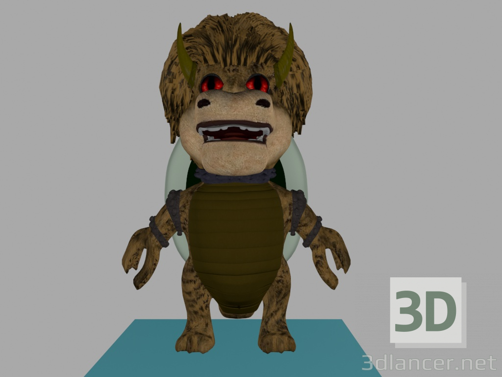 3d Dracon model buy - render