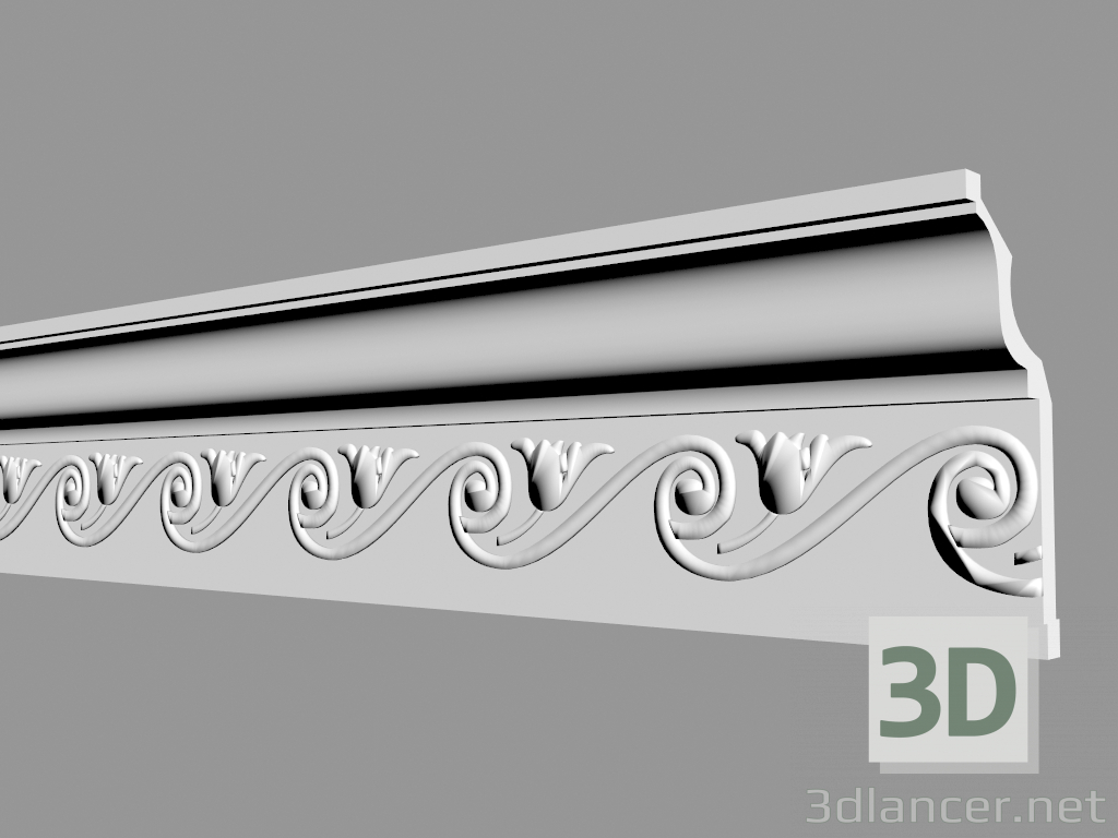 modello 3D Cornice C1034 - anteprima