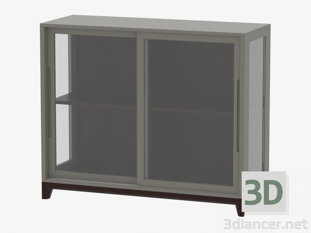 Modelo 3d Vitrine baixo CASO (IDC027002027) - preview