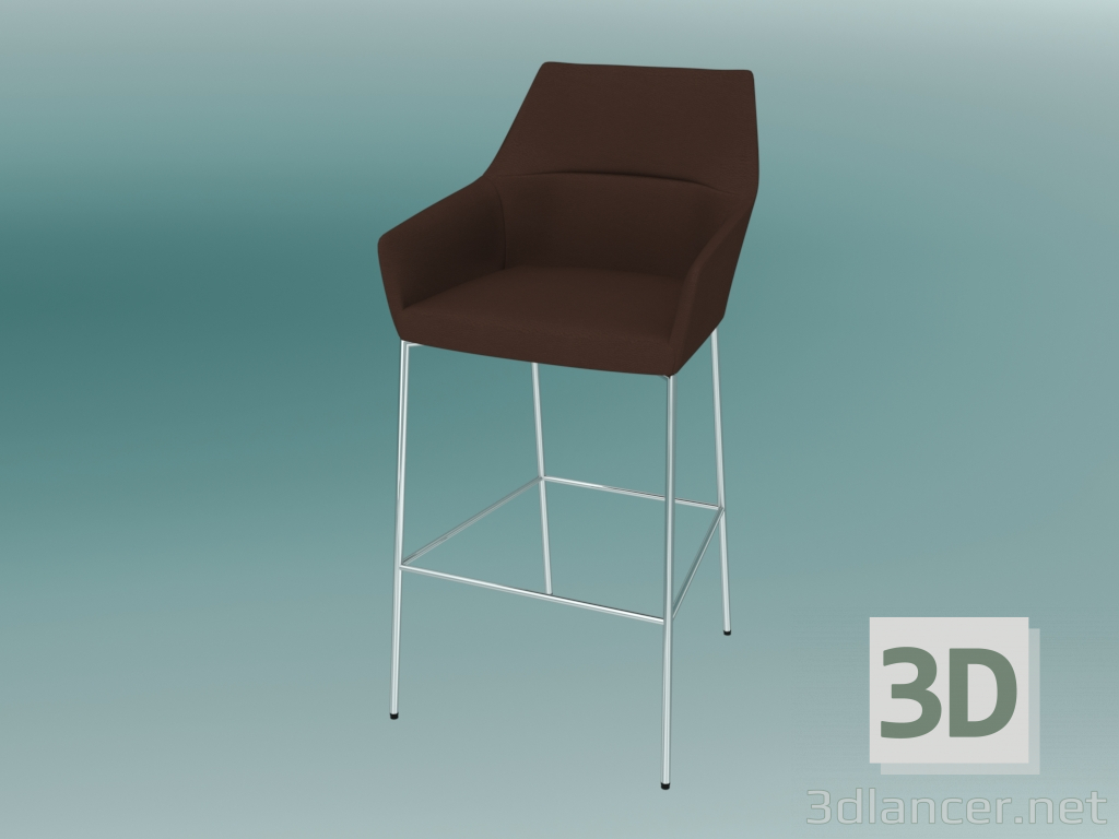 Modelo 3d Banqueta alta (20CH) - preview