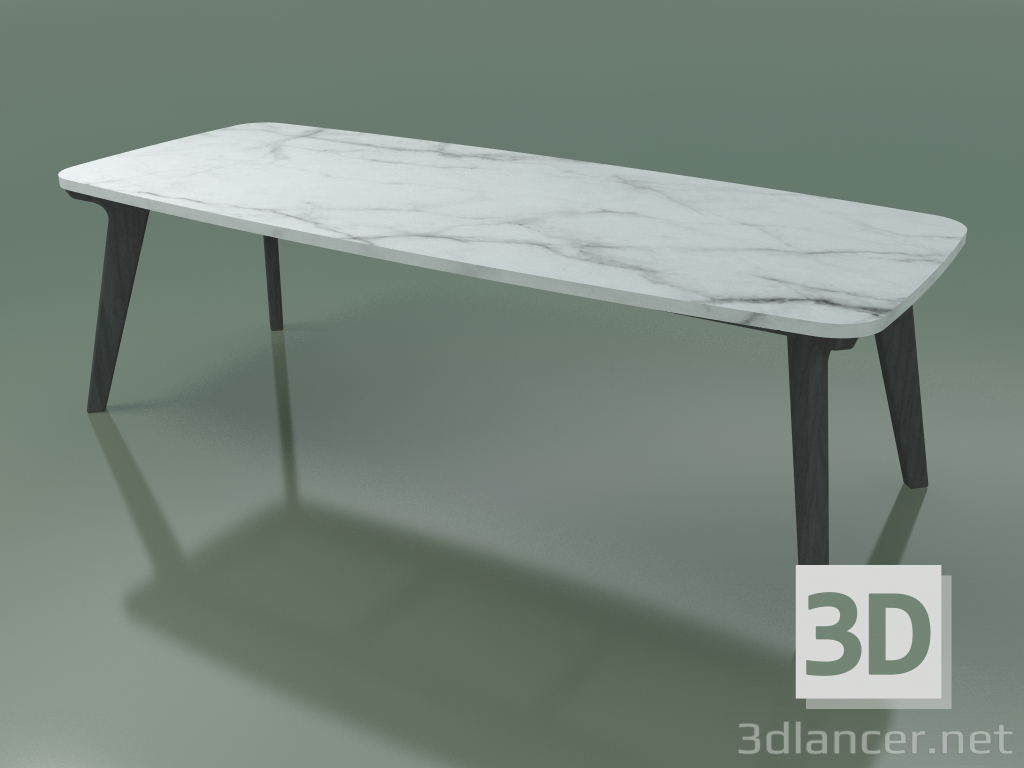 3d model Mesa de comedor (233, mármol, gris) - vista previa