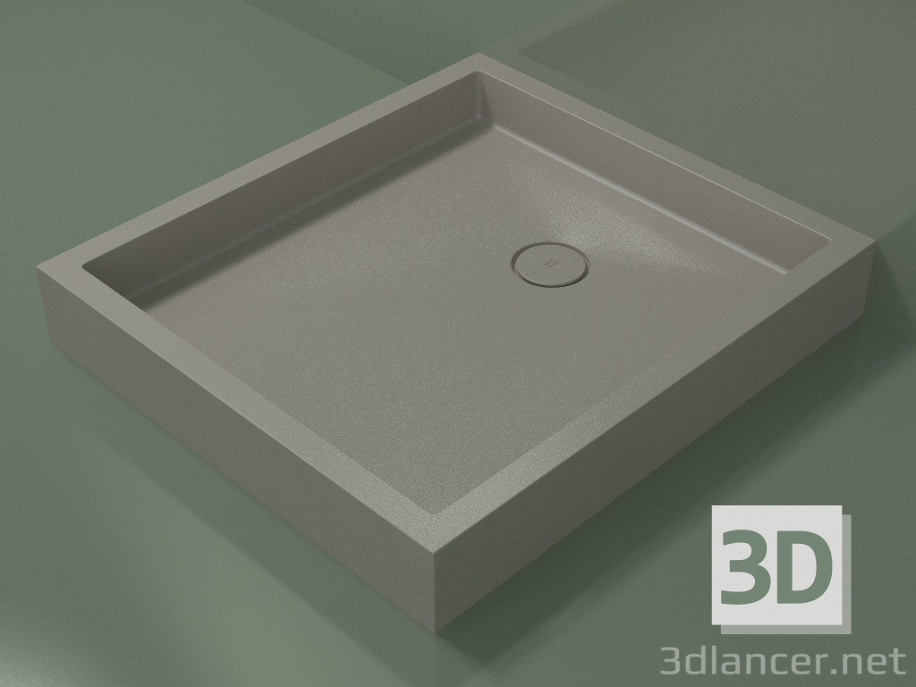 3d model Shower tray Alto (30UA0140, Clay C37, 90x100 cm) - preview